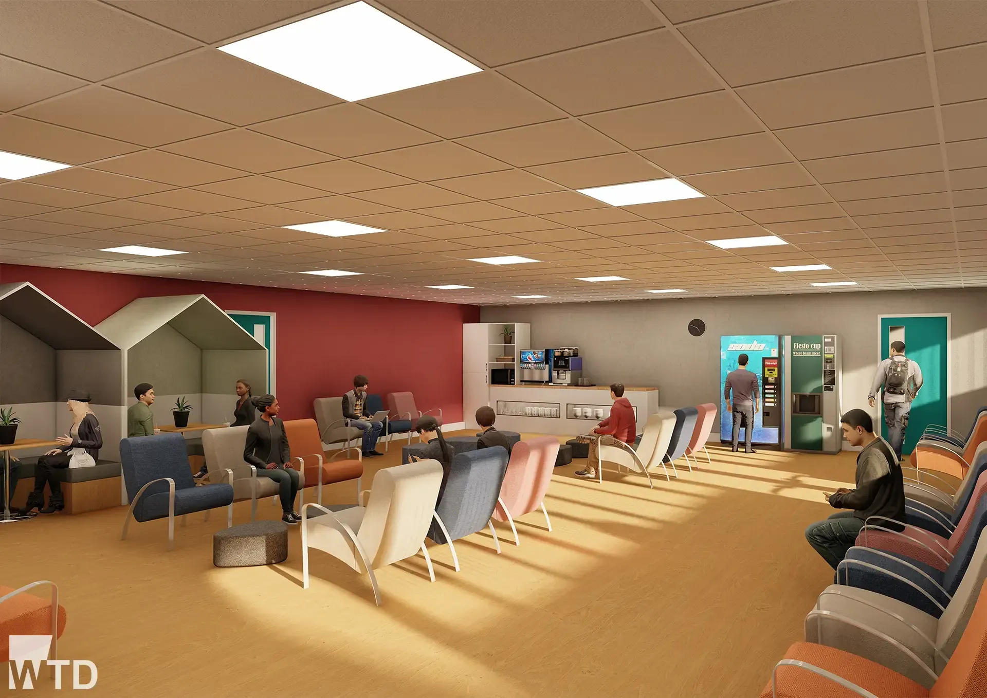 WTD Project - Hellesdon High School Sixth Form College Canteen