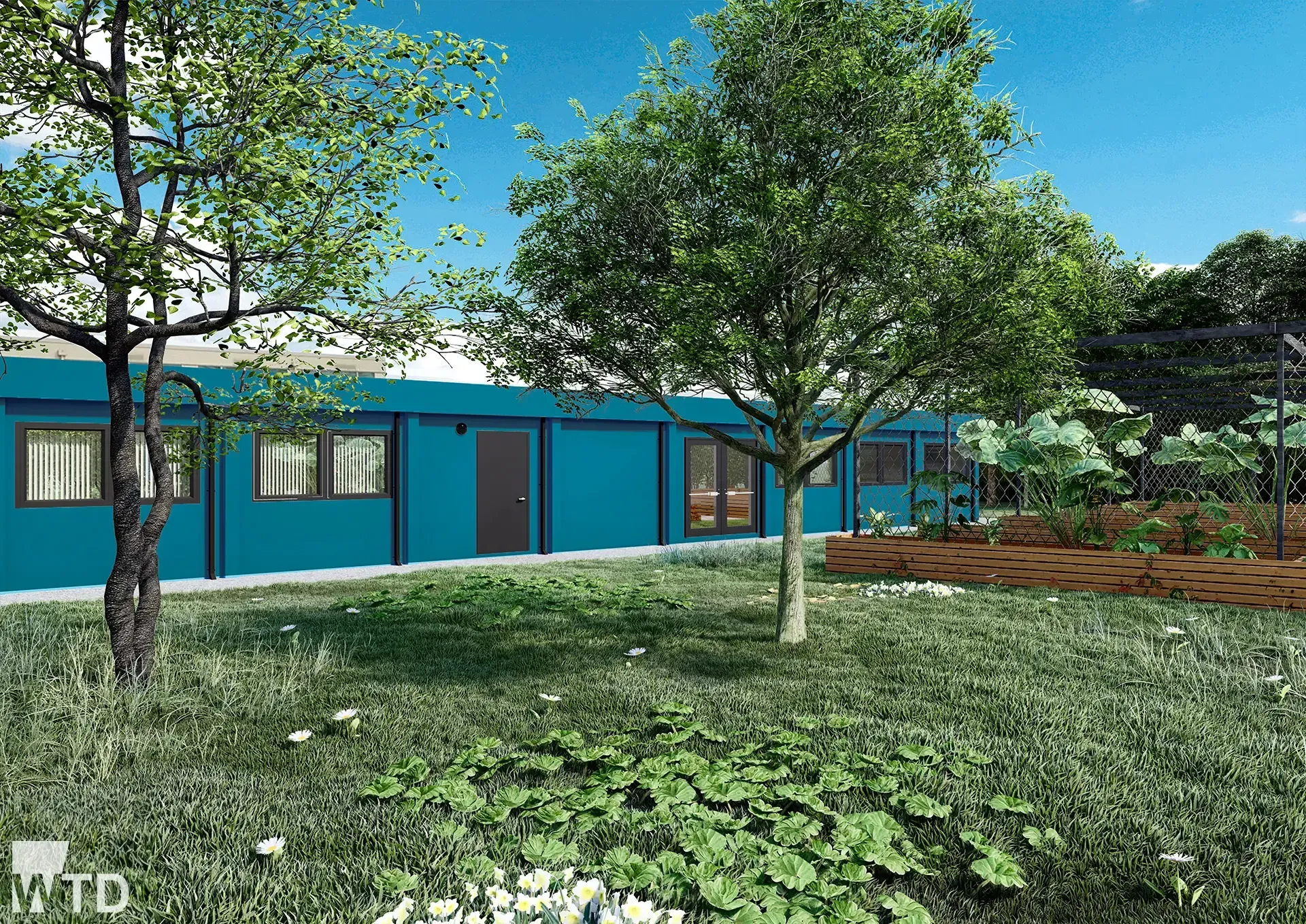 WTD Project Hellesdon High School Sixth Form College Classroom