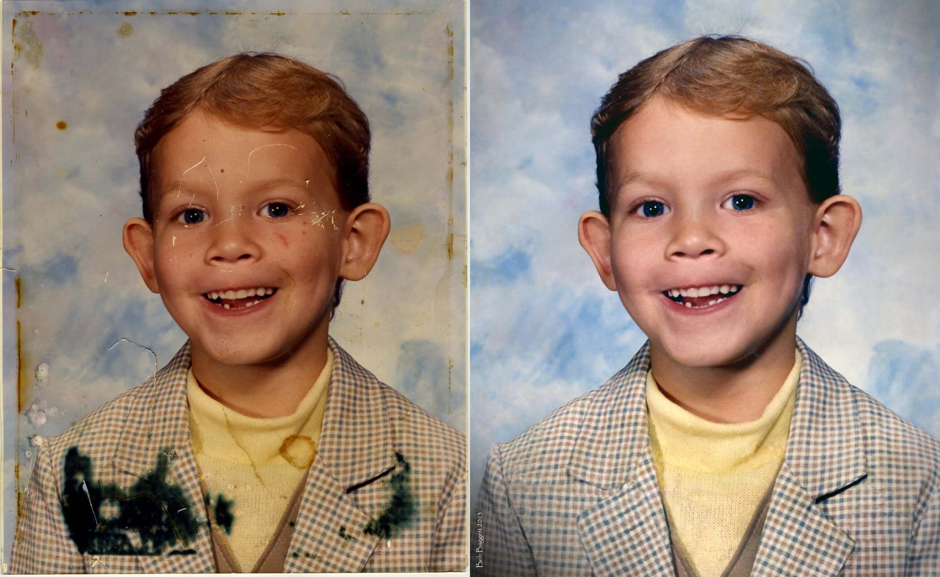 Photo Of A Kid Restored — Tampa, FL — Bob Baggett Photography Inc