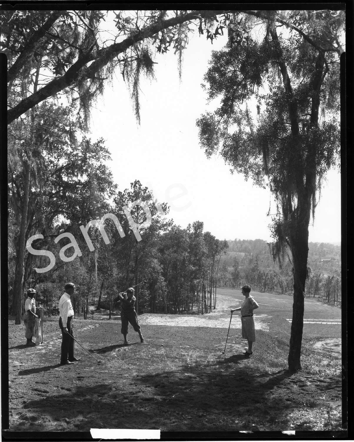 Historical Photo Of People Playing Golf — Tampa, FL — Bob Baggett Photography Inc
