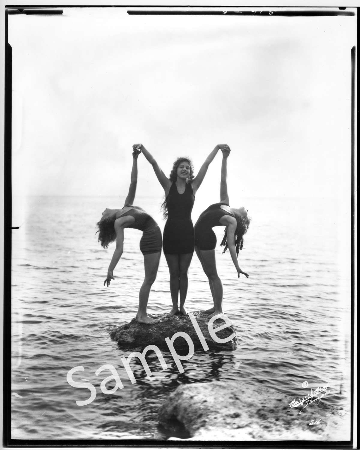 Photo Of Three Ladies On A Rock — Tampa, FL — Bob Baggett Photography Inc