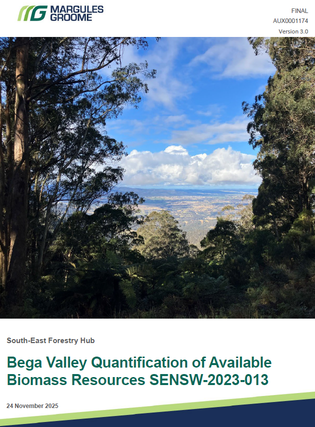 Bega Valley Quantification of Available Biomass Resources