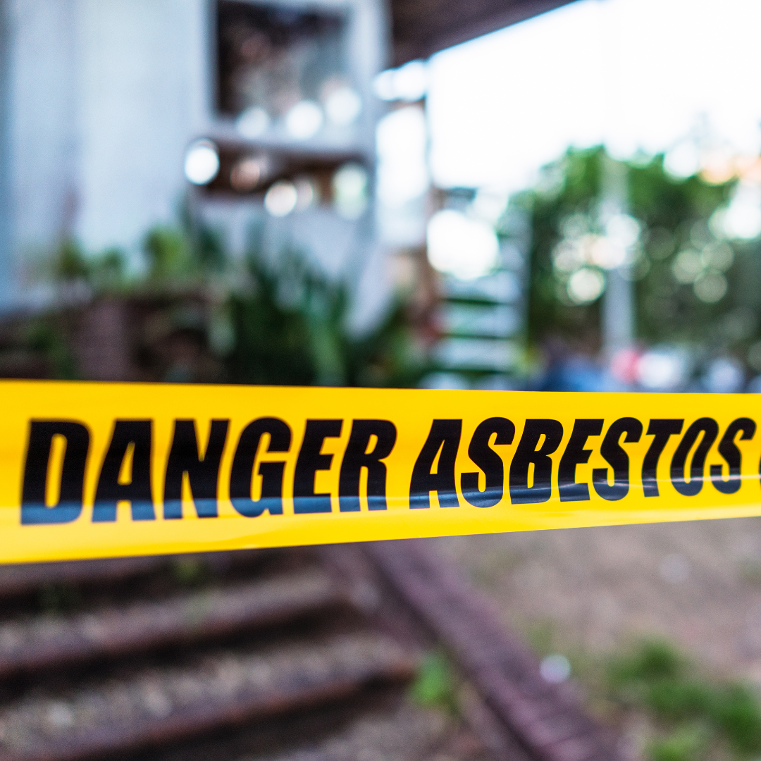 Yellow caution tape reading 