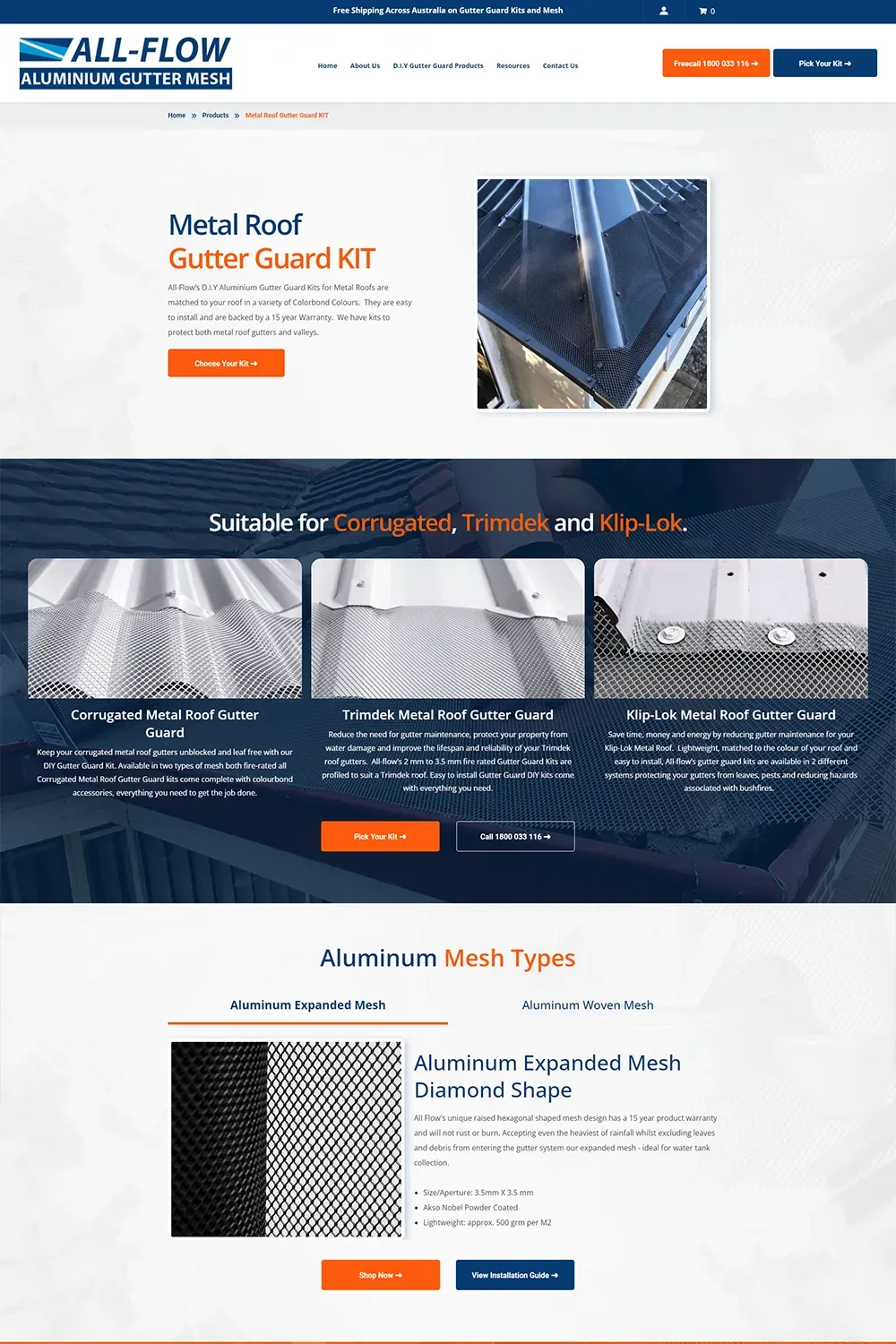 All-Flow internal page preview #3