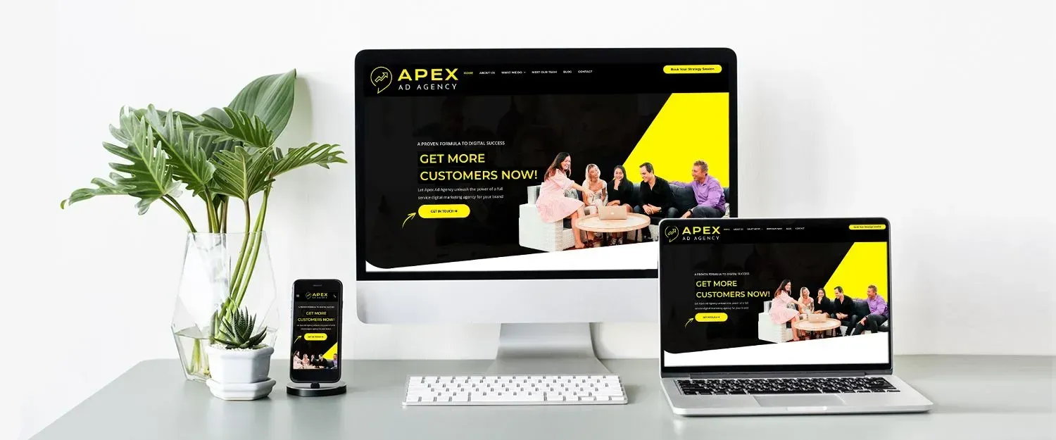 Apex Ad Agency website preview