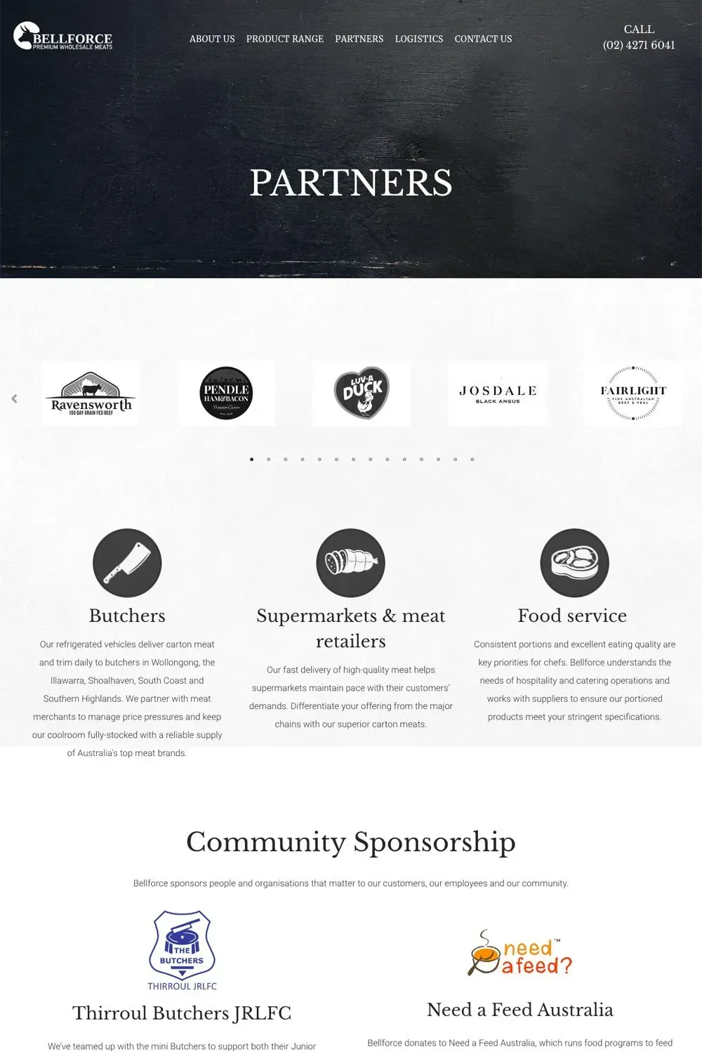 Bellforce Meats internal page preview #2