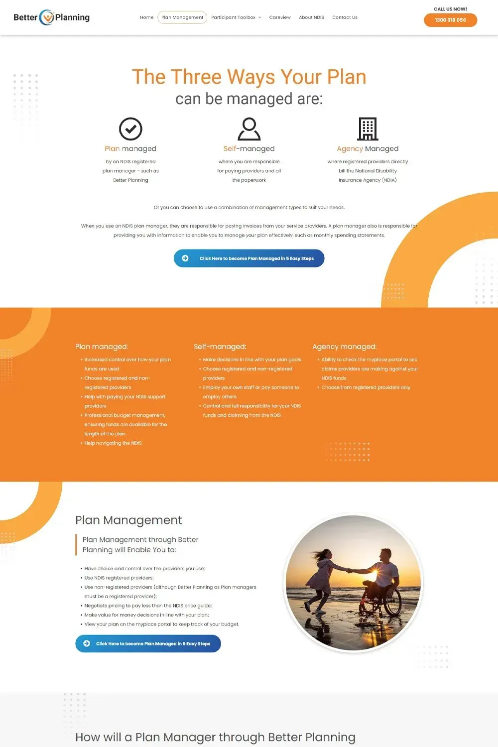 Better Planning home page website preview #3