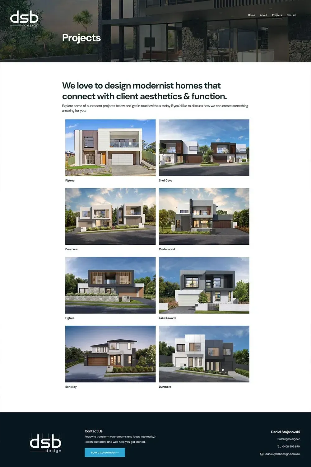 DSB Design internal page preview #2