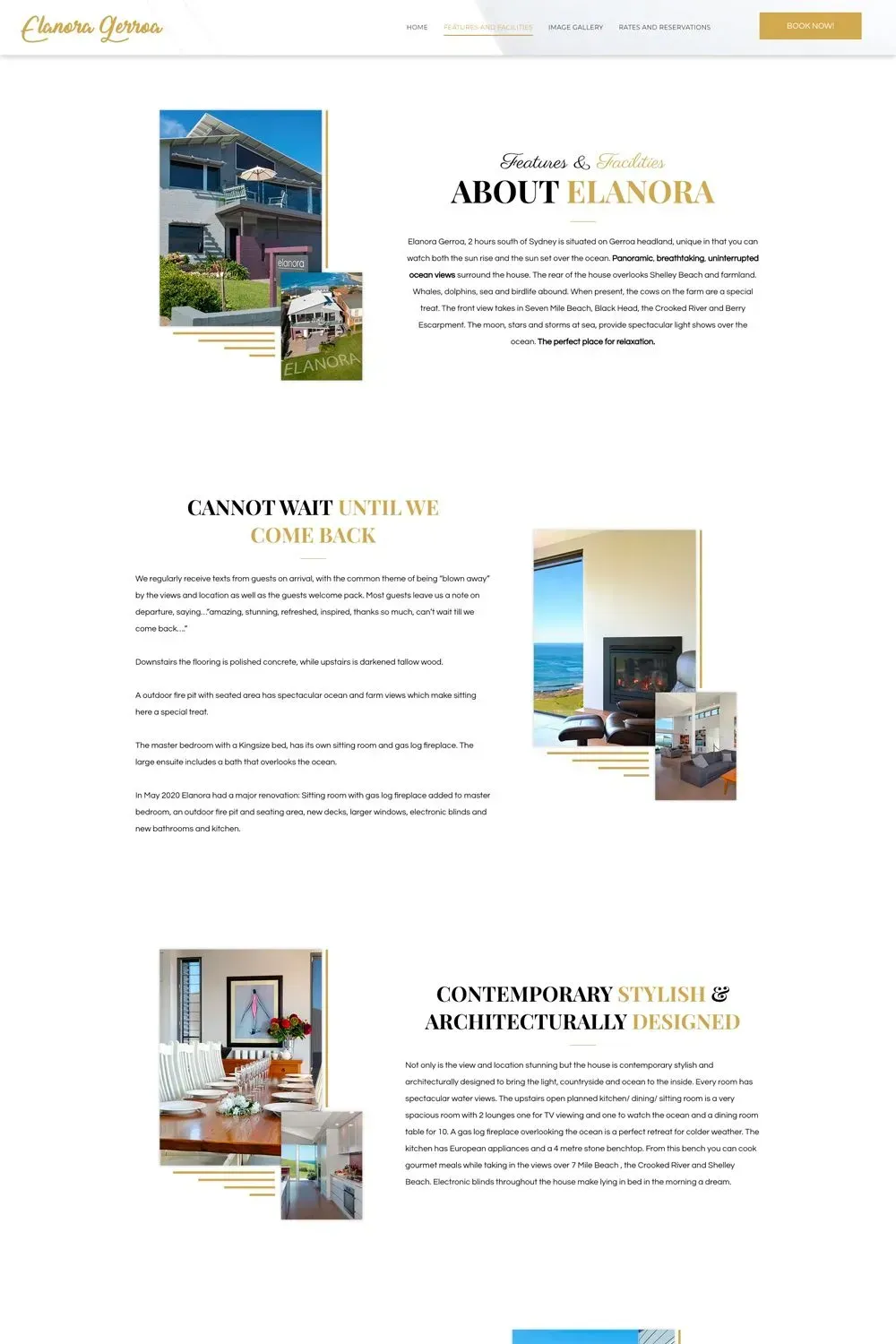 Elanora Gerroa about us page preview