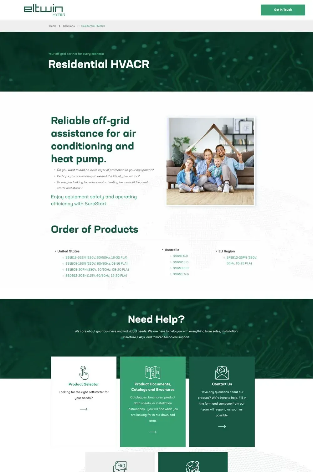 Eltwin Hyper service page preview
