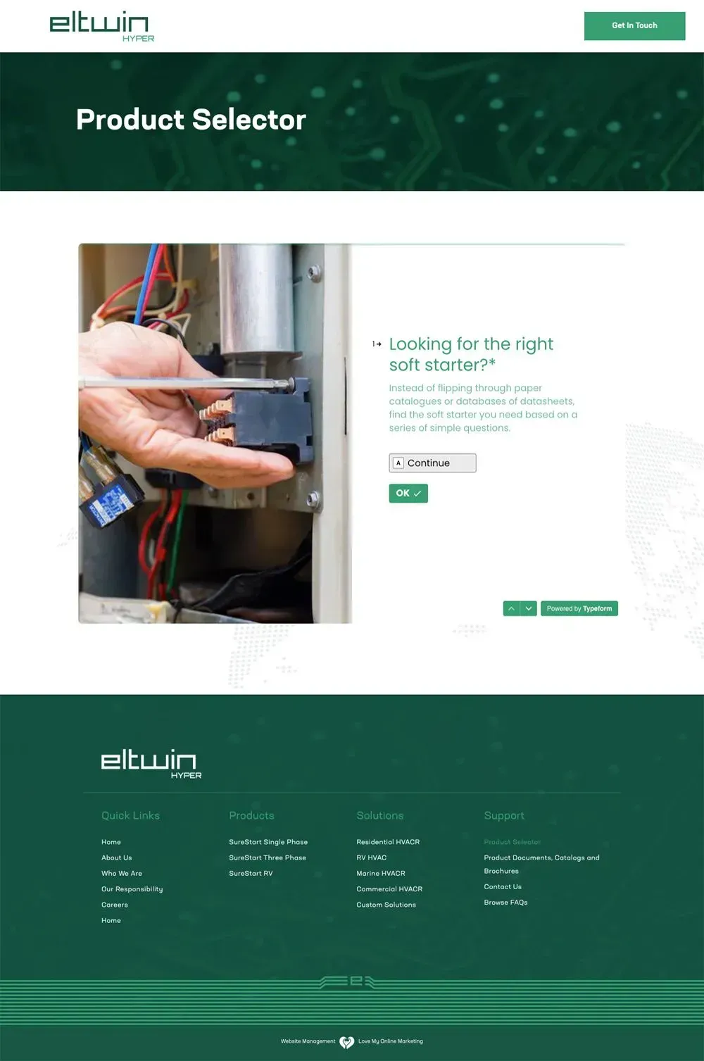 Eltwin Hyper internal page preview