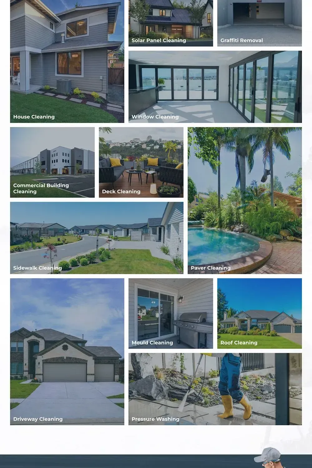 Exterior Cleaning Australia home page preview #2