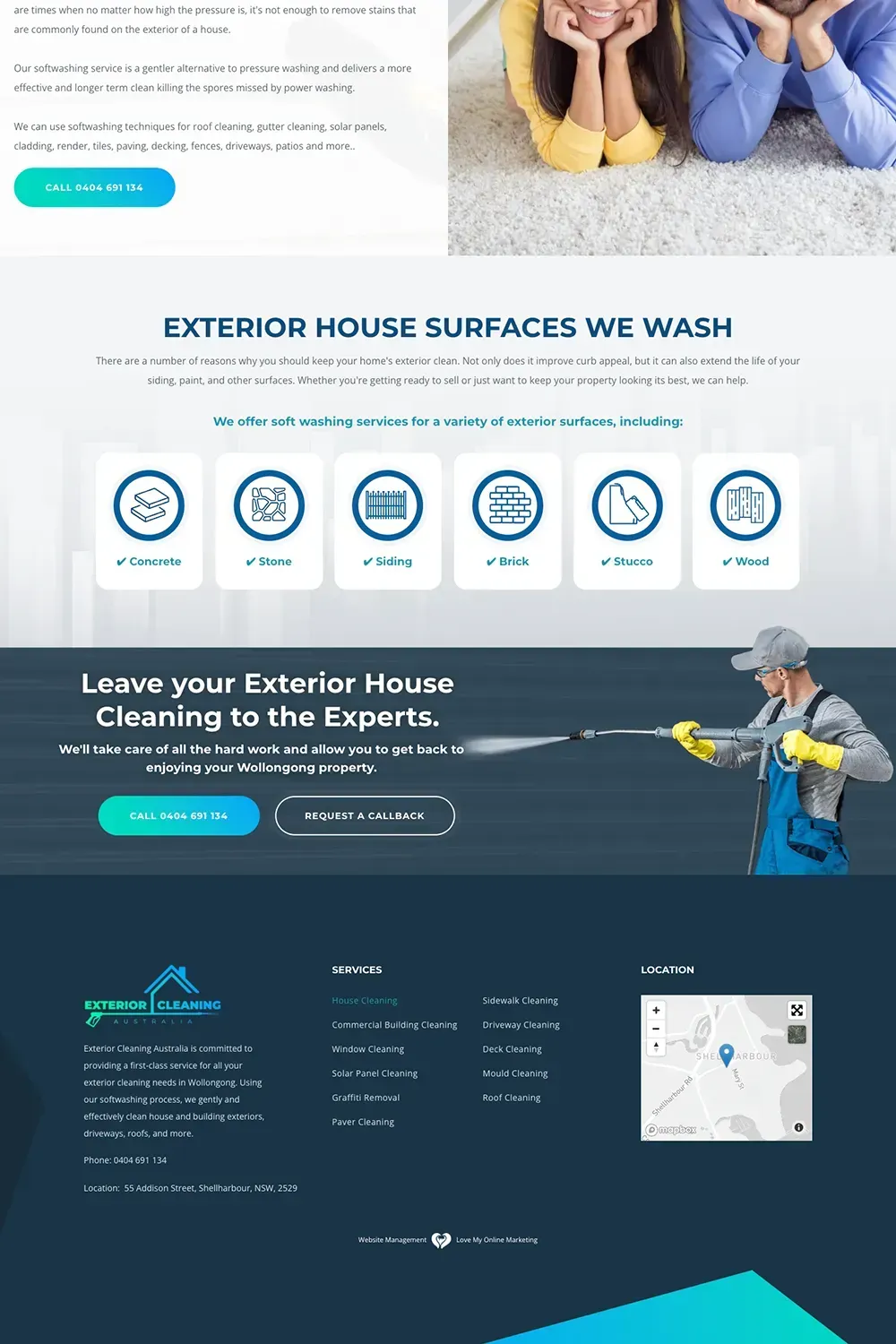 Exterior Cleaning Australia service page preview #2