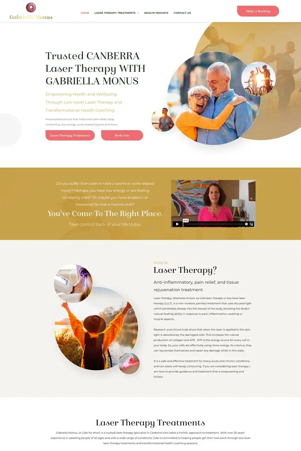 Gabriella Monus home page preview #1