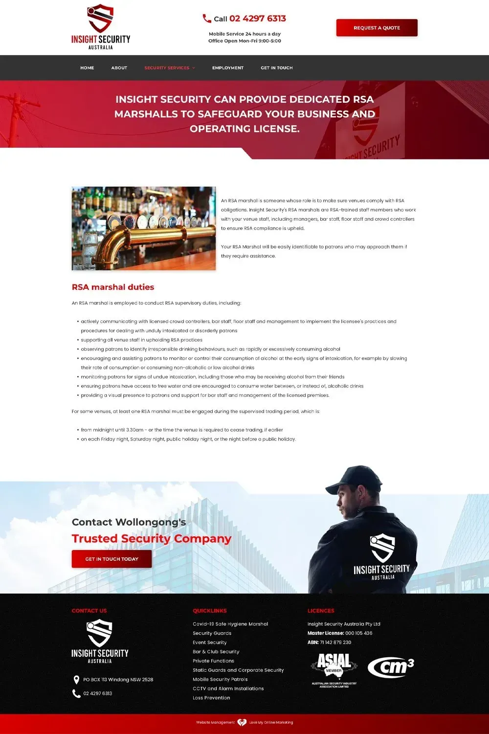 Insight Security internal page preview #3