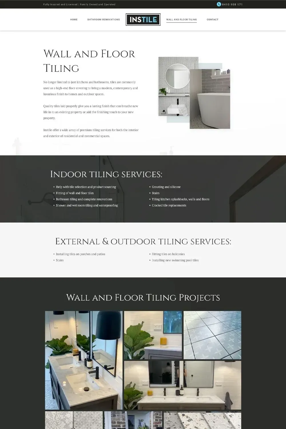 Instile Wollongong internal page preview #2