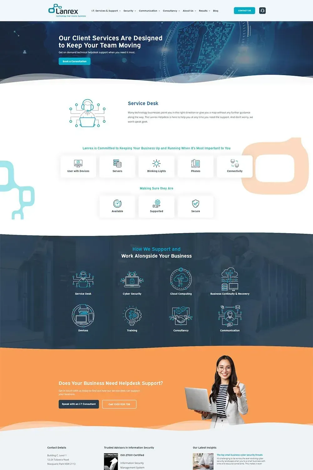 Lanrex internal page preview #2