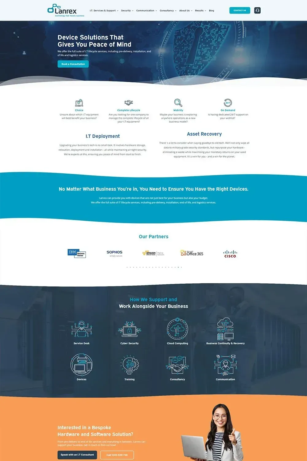 Lanrex internal page preview #3