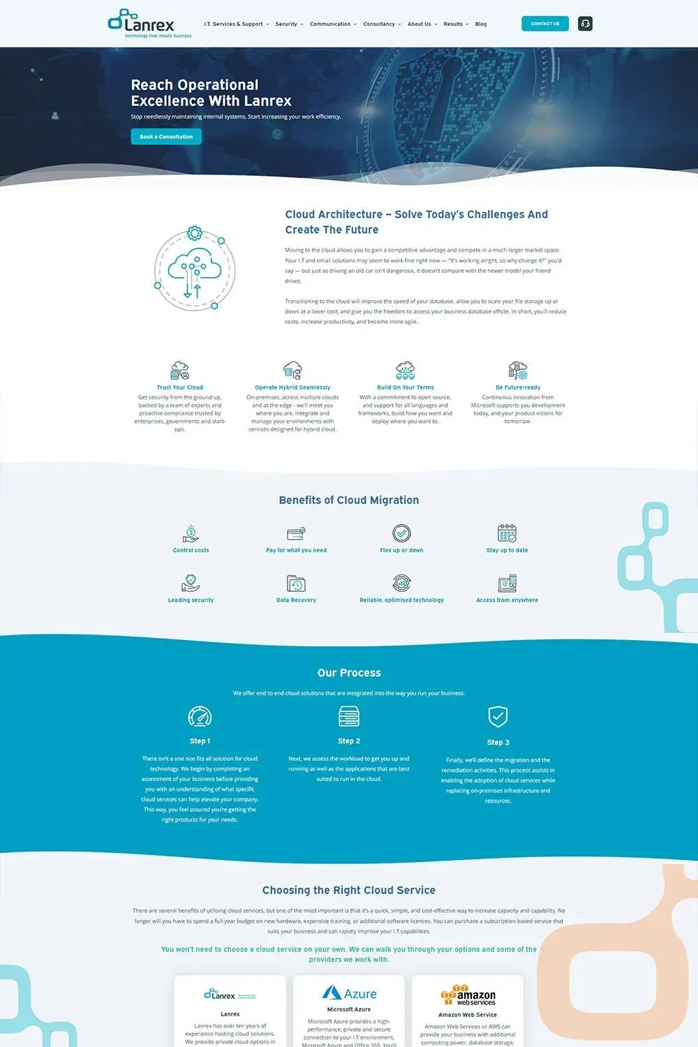 Lanrex internal page preview #4