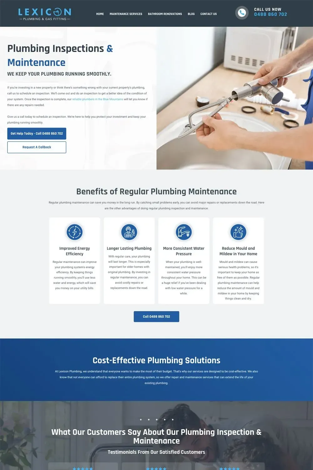 Lexicon internal page website preview #4