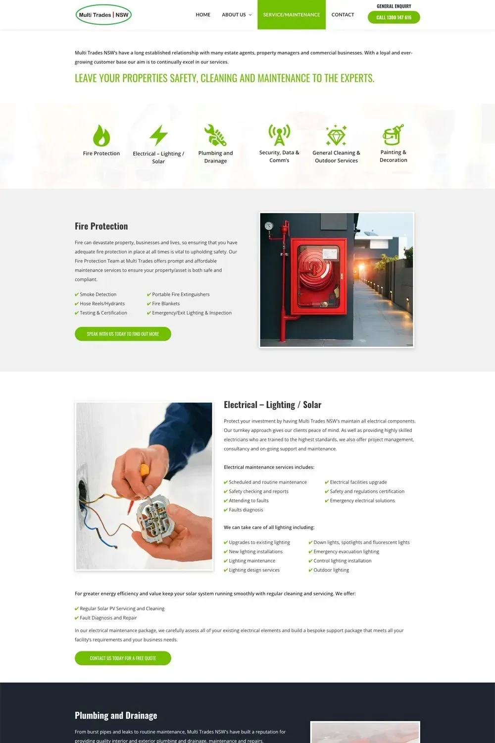 NSW Multi Trades internal page preview #2