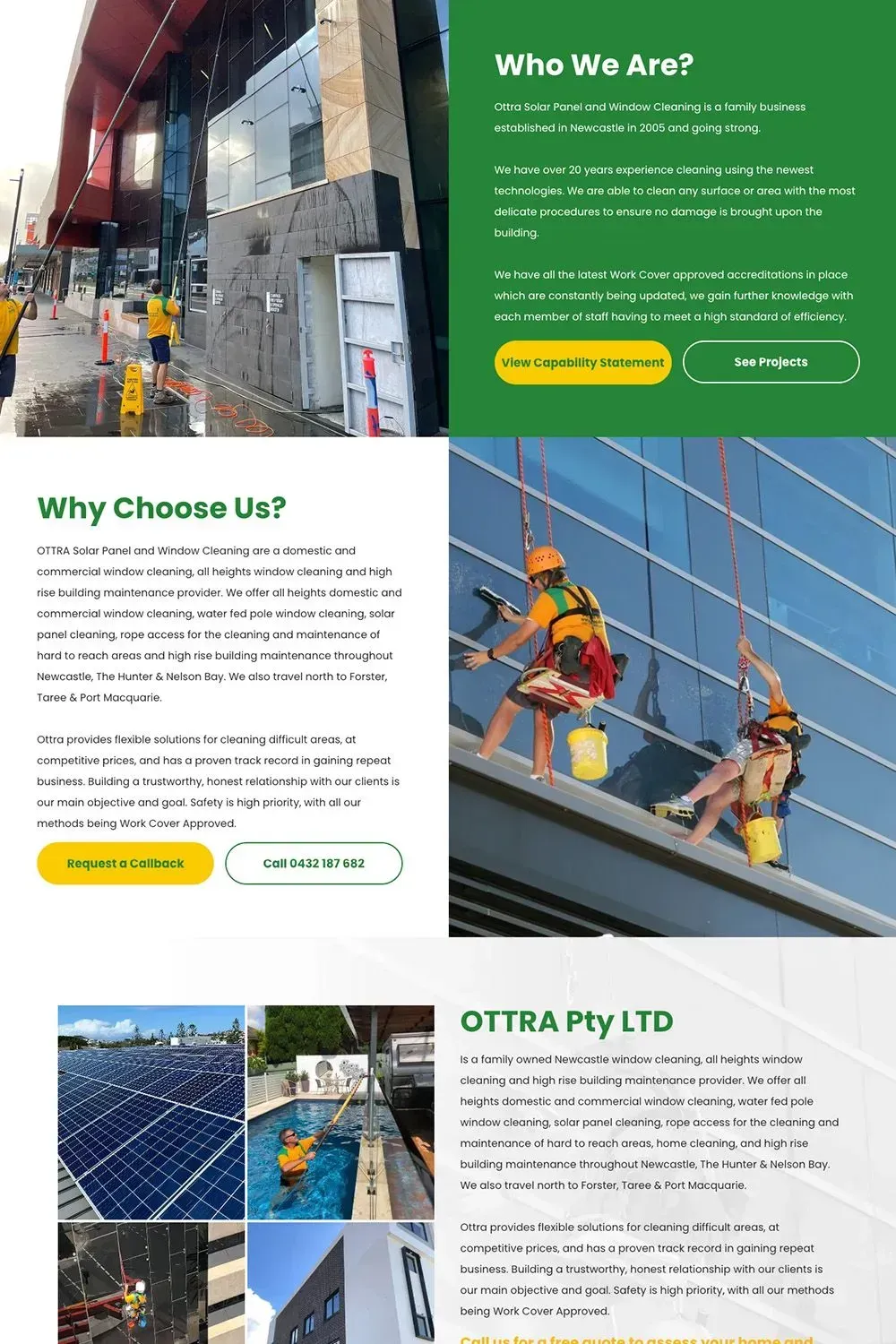 Ottra home page preview #2