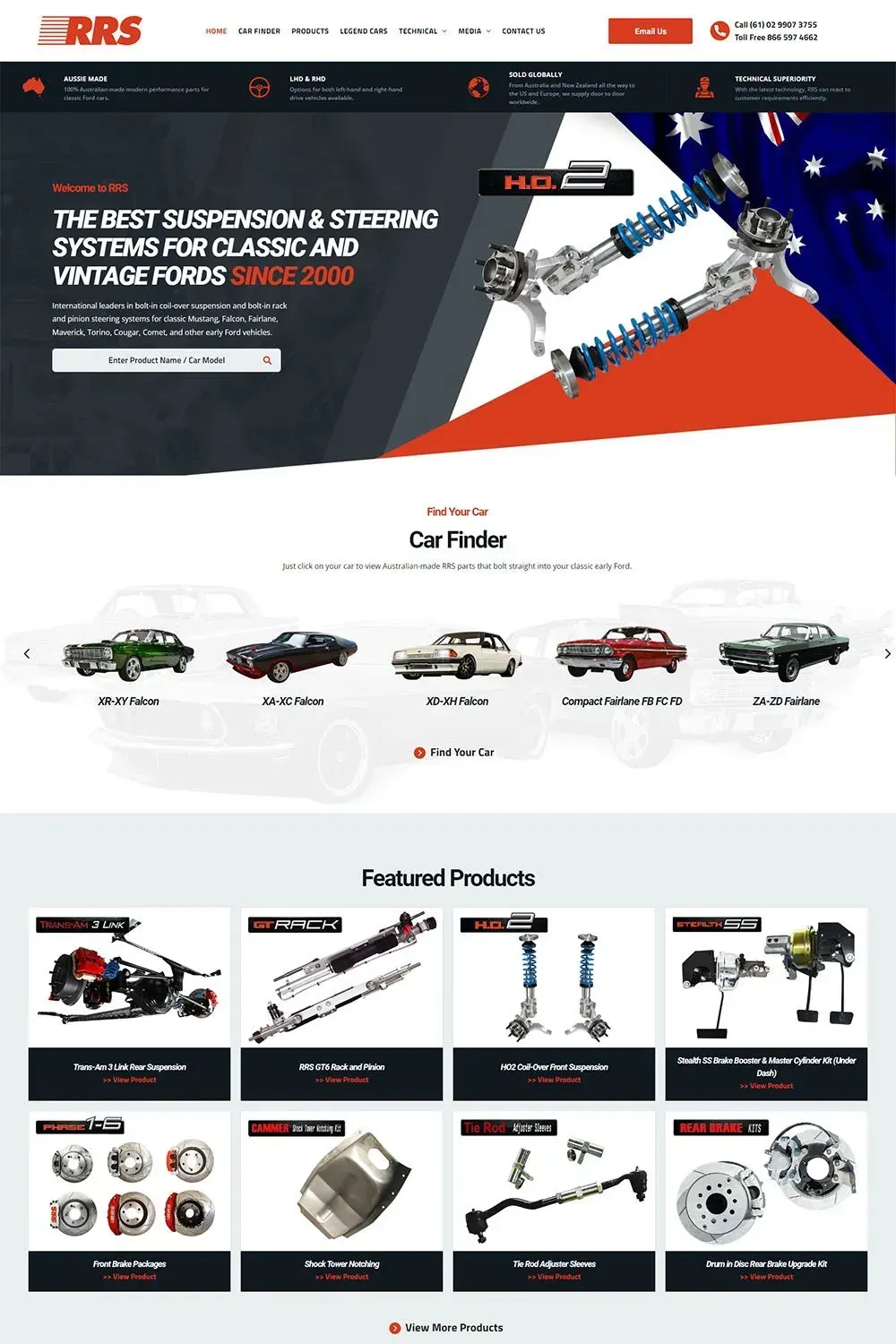 RRS Online home page preview