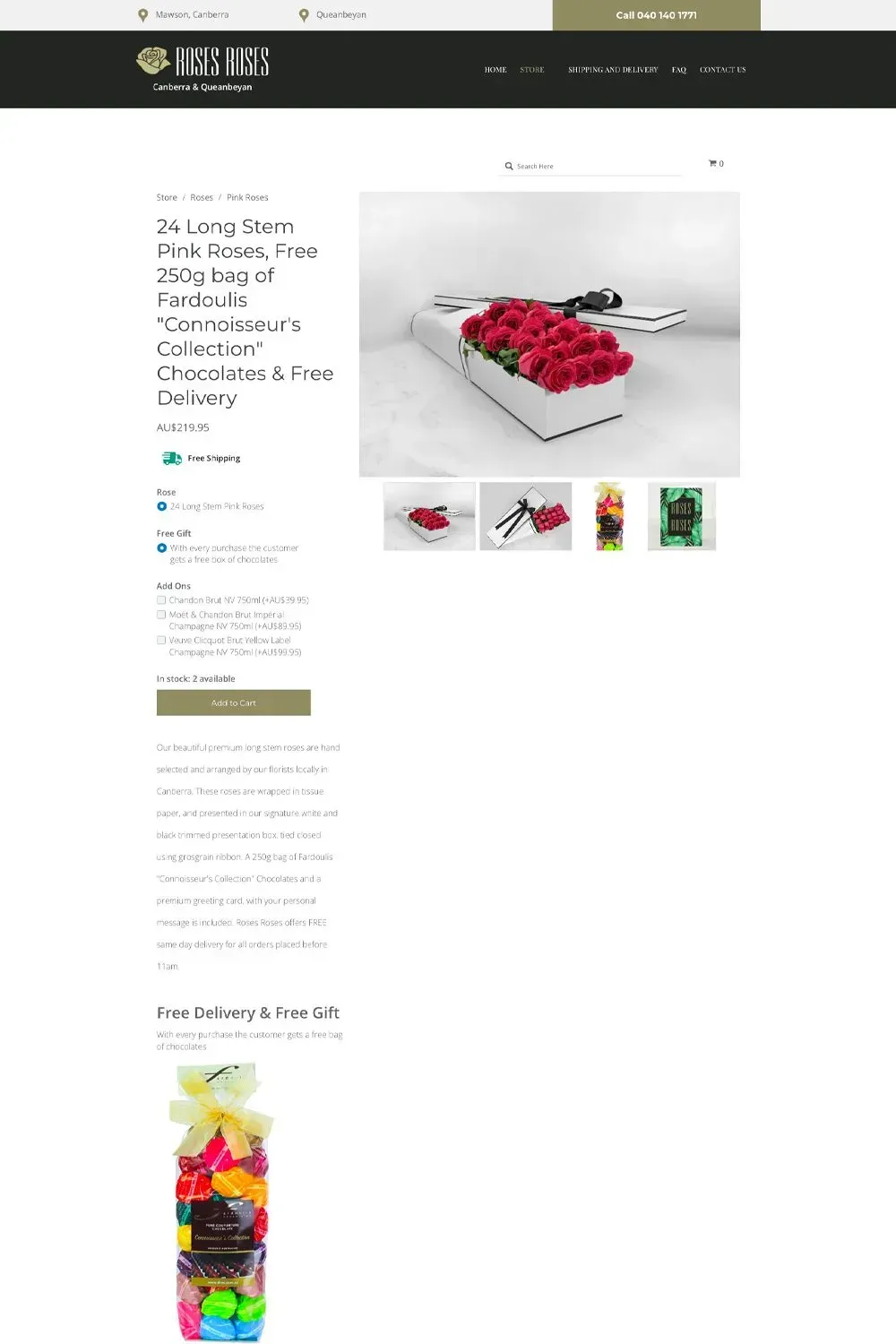 Roses Roses product page preview