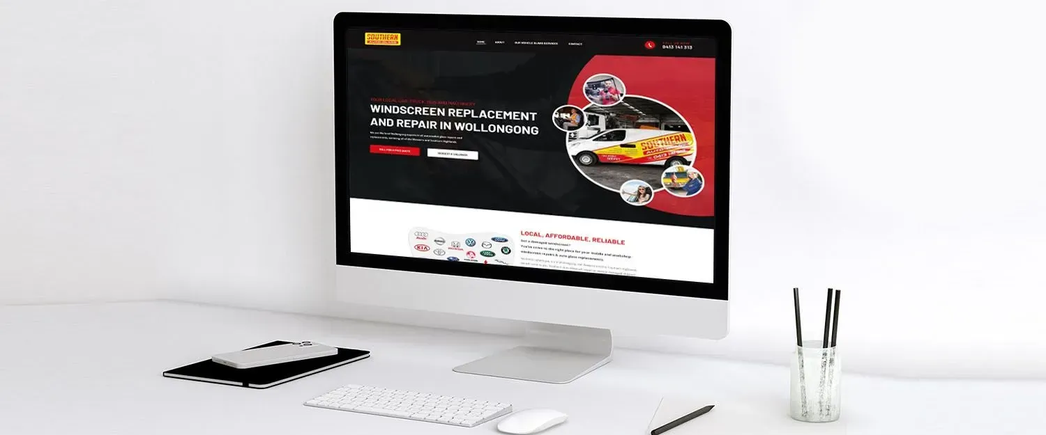 Southern Auto Glass website preview