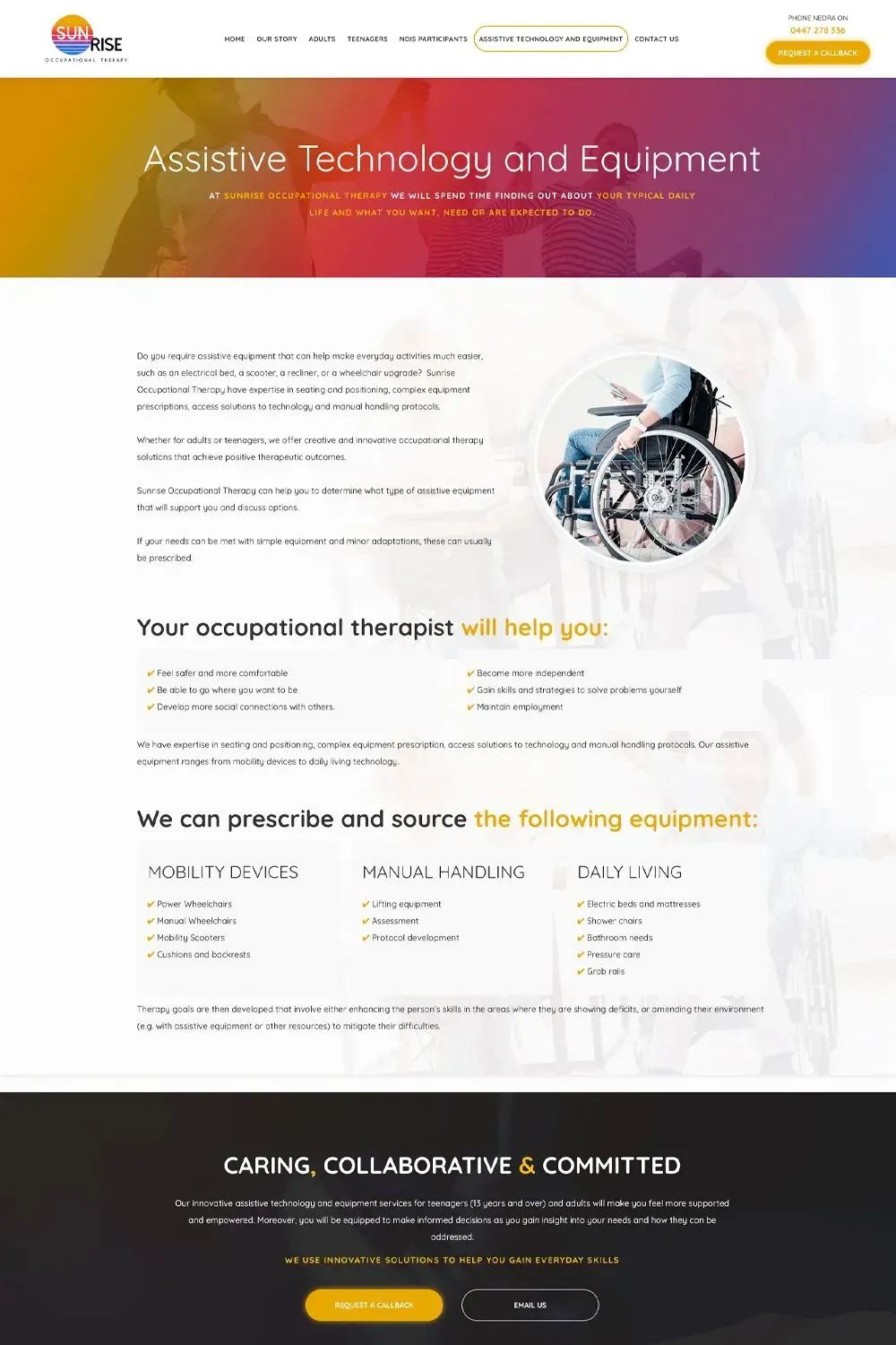 Sunrise OT service page preview #4