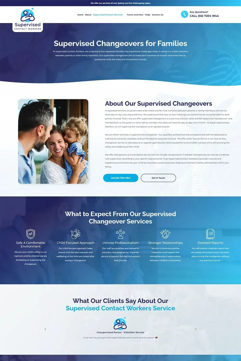 Supervised Contact Workers services preview #2