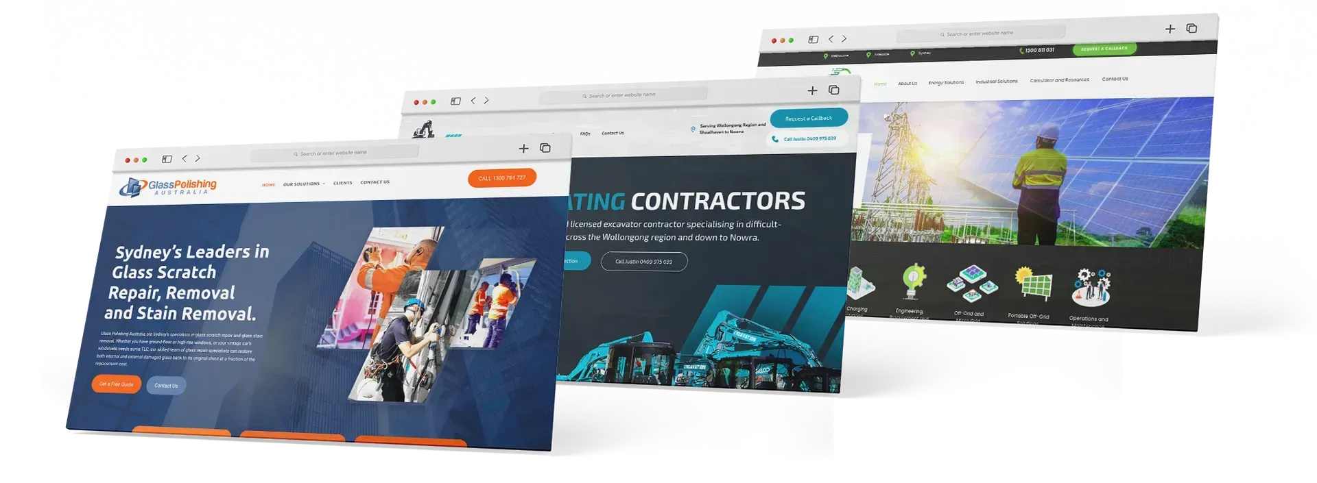 tradie websites designed by Love My Online Marketing