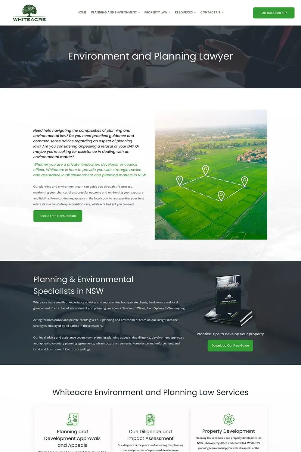 Whiteacre Legal service page preview #1