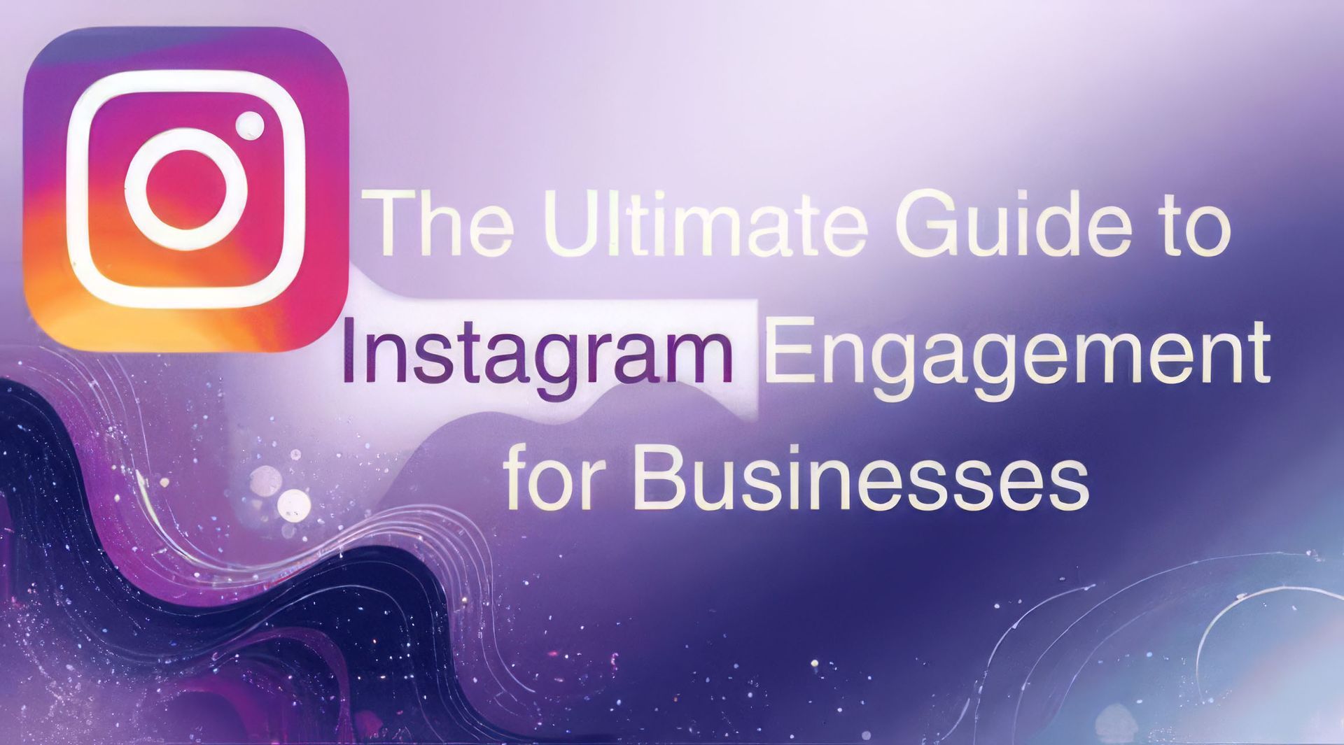 Instagram logo next to text