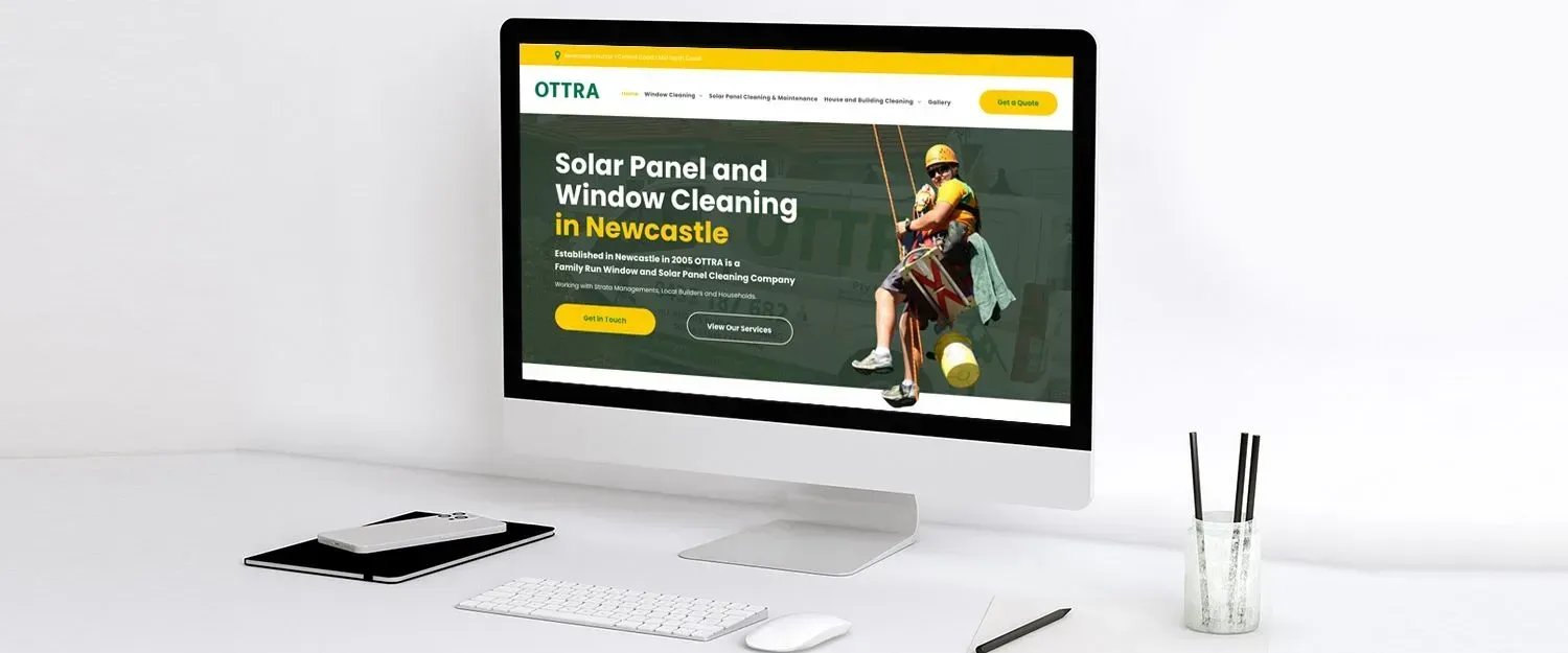 Ottra website preview