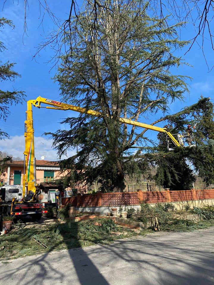 Gru per lavori di edilizia