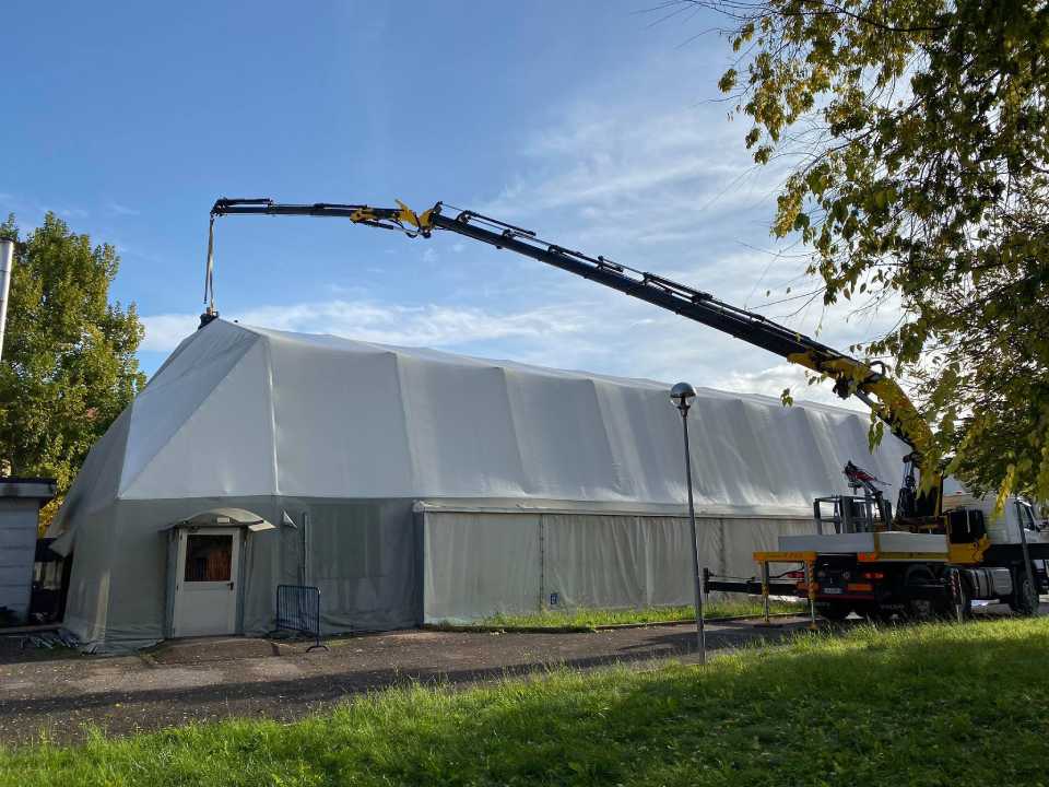 Noleggio gru per grandi lavori