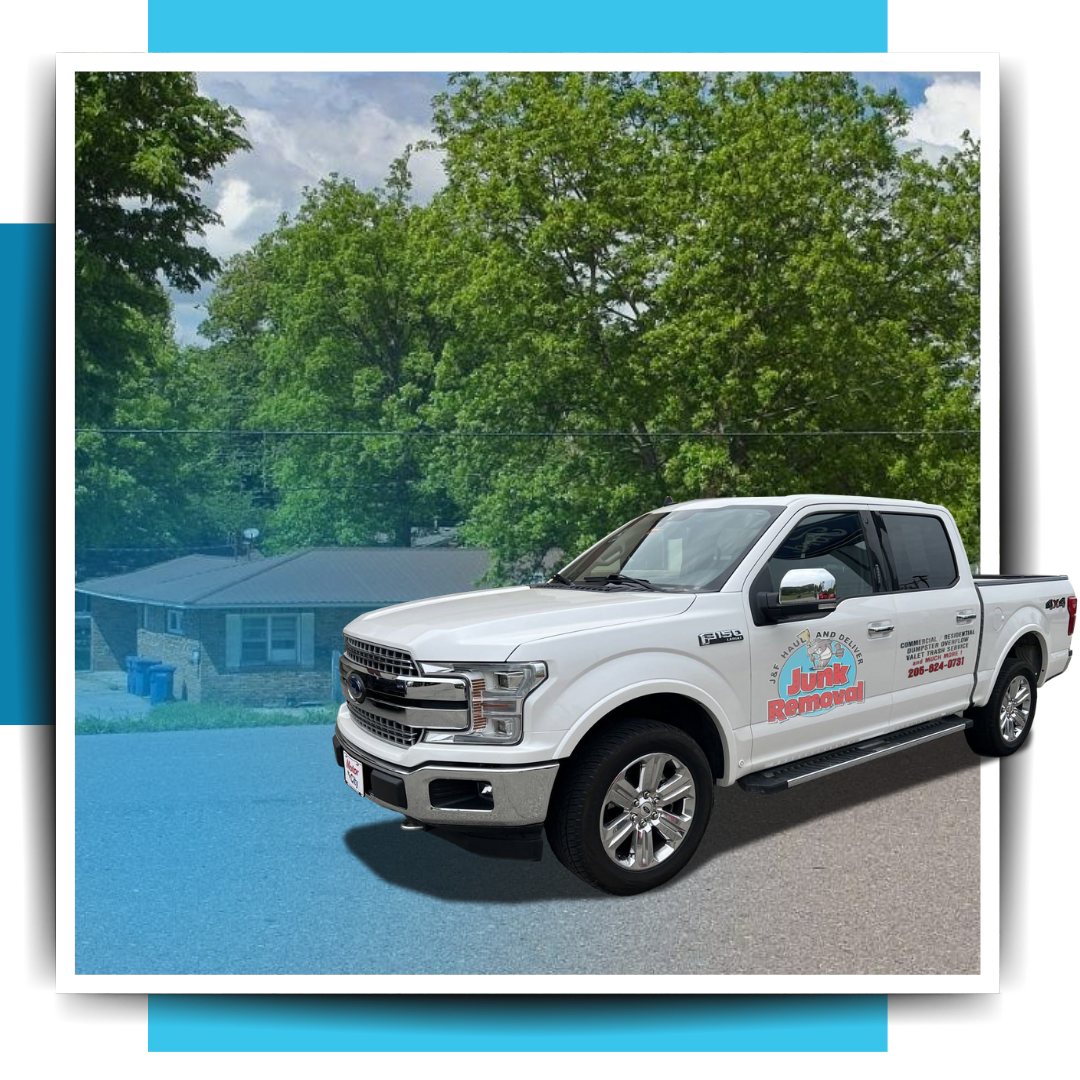 J&F Hauler trailer truck parked