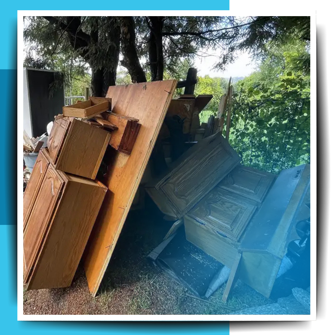 furniture trashed