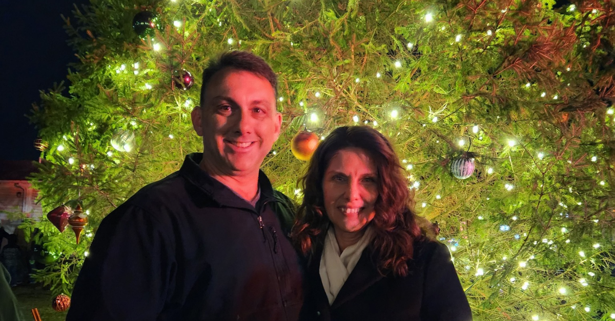 Mike Wolbert and Family Attends East Stroudsburg Tree Lighting