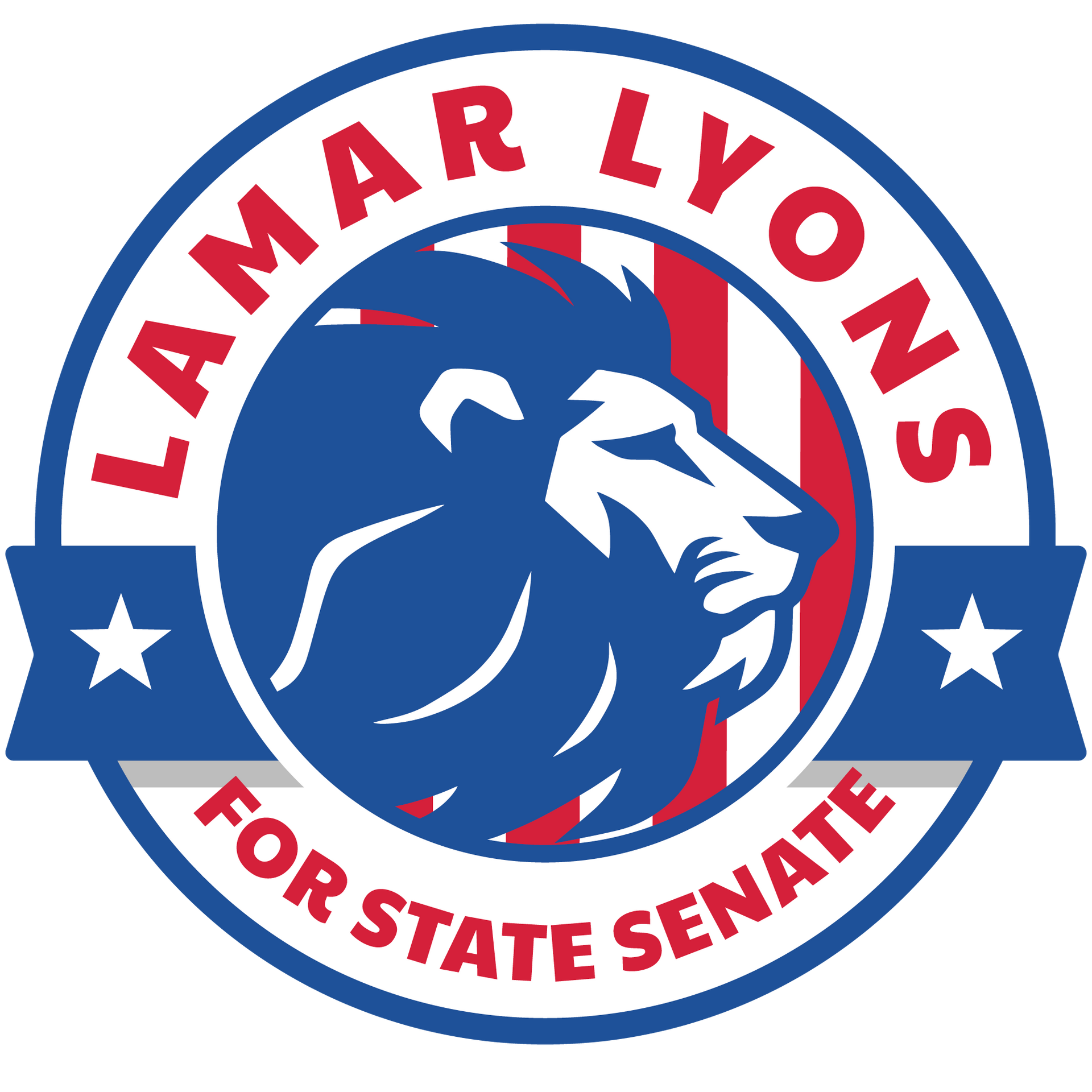 Lamar Lyons 35th District of California logo.