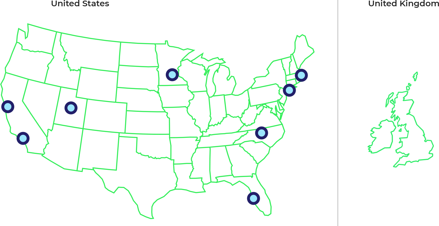 X-linked CGD clinical trial map