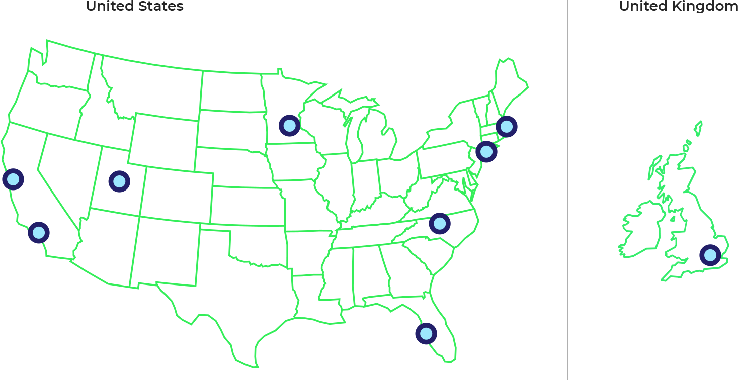 X-linked CGD clinical trial map