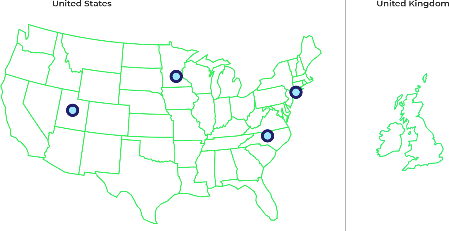 X-linked CGD clinical trial map