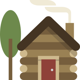 Log Home Restoration Logo
