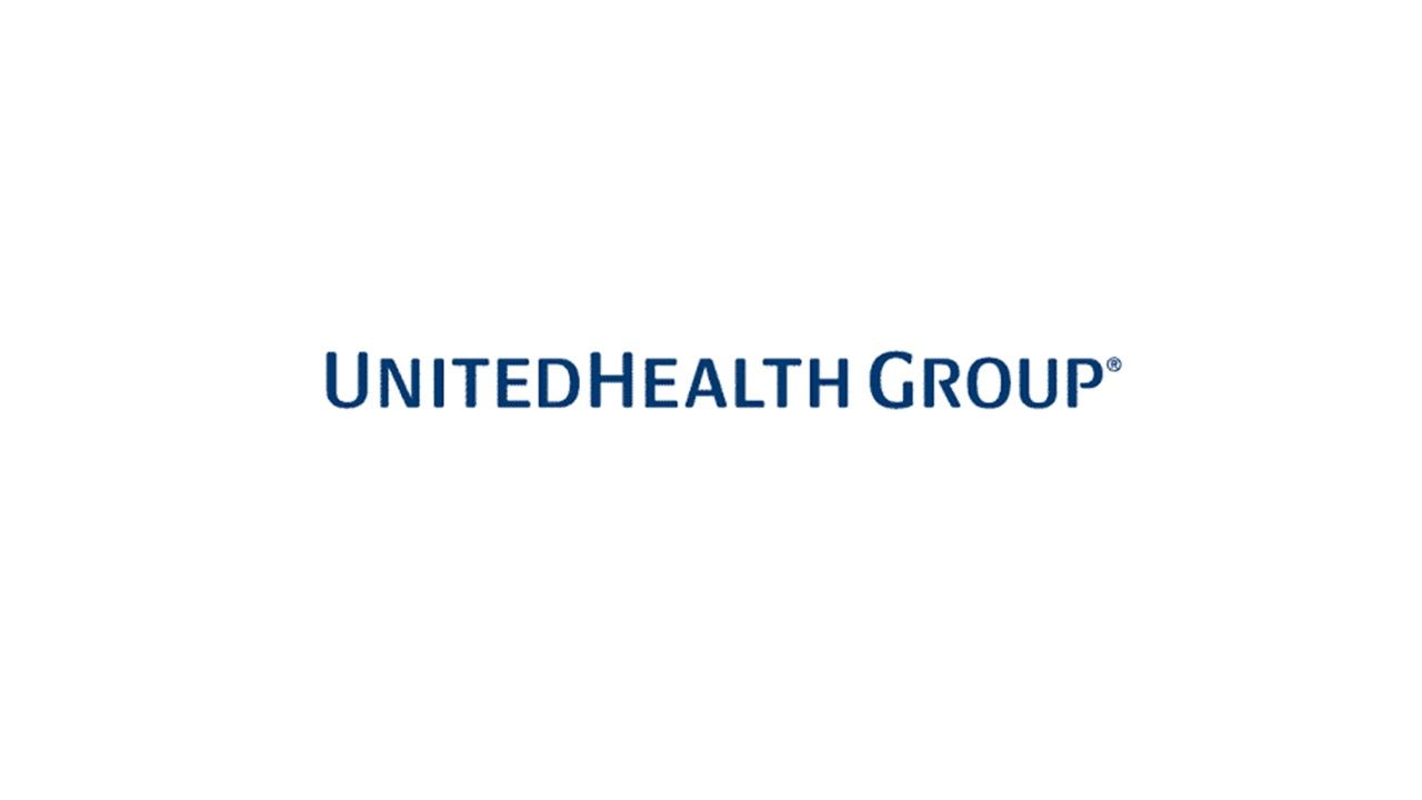 O logotipo do United Health Group está em um fundo branco.