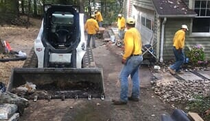 Drainage Installation 2 — Landscaping in Winchester, VA — Landscaping in Winchester, VA