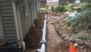 Drainage Pipes — Landscaping in Winchester, VA