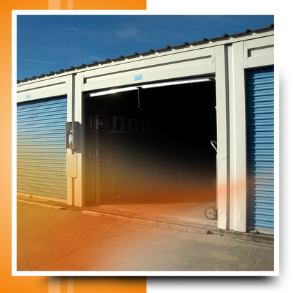empty storage unit