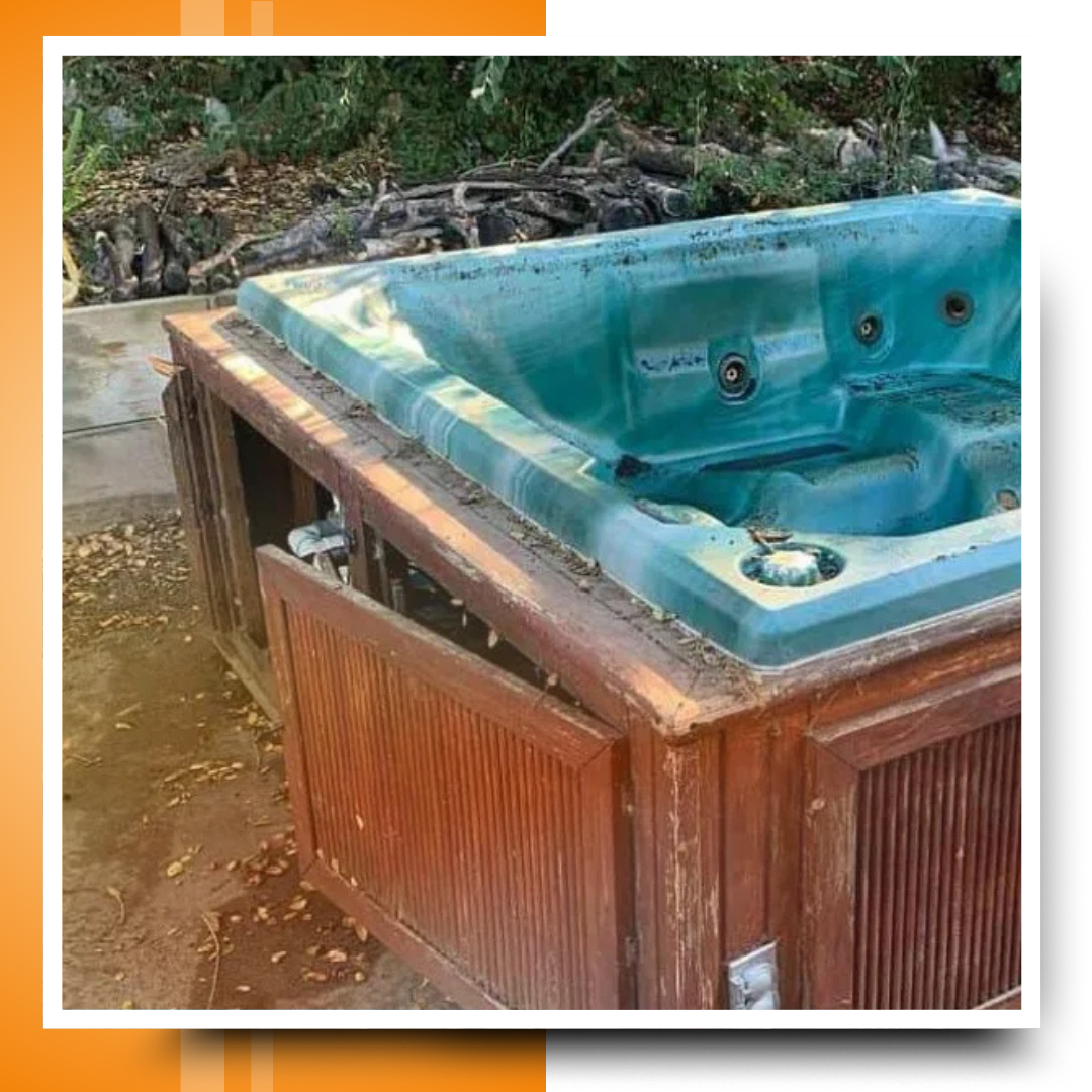 old hot tub